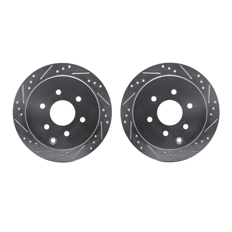 Dynamite Friction 7002-67095 Disc Brake Rotor Set - Rear