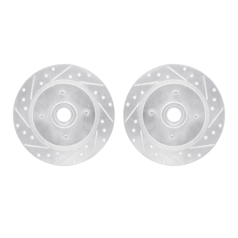 Dynamite Friction 7002-67098 Disc Brake Rotor Set - Rear