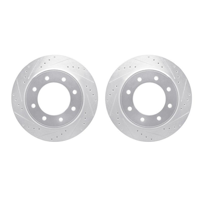 Dynamite Friction 7002-67101 Disc Brake Rotor Set - Rear