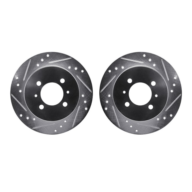 Dynamite Friction 7002-67102 Disc Brake Rotor Set - Rear