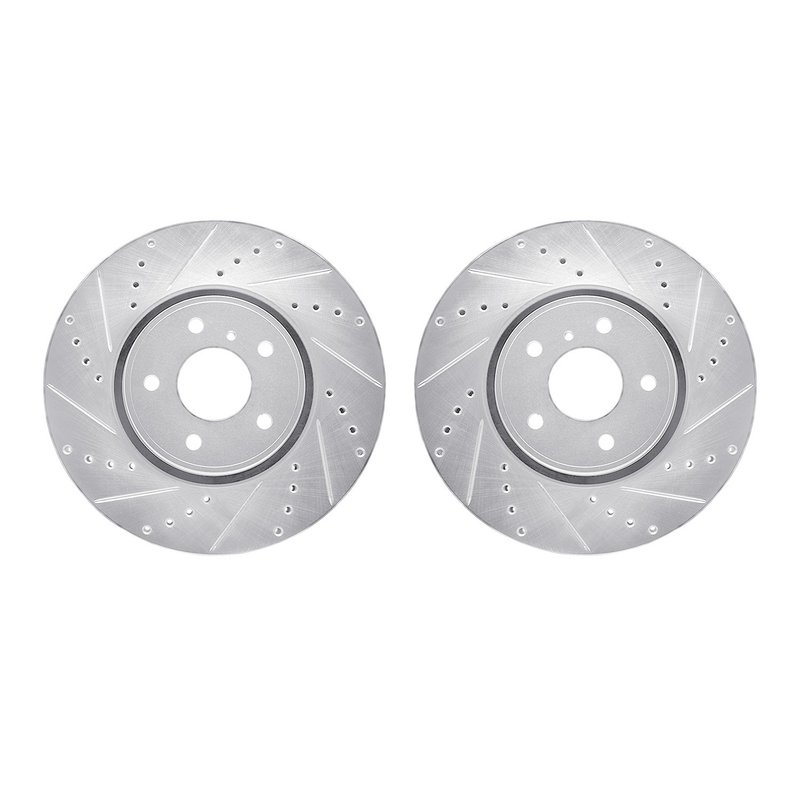Dynamite Friction 7002-68000 Disc Brake Rotor Set - Front