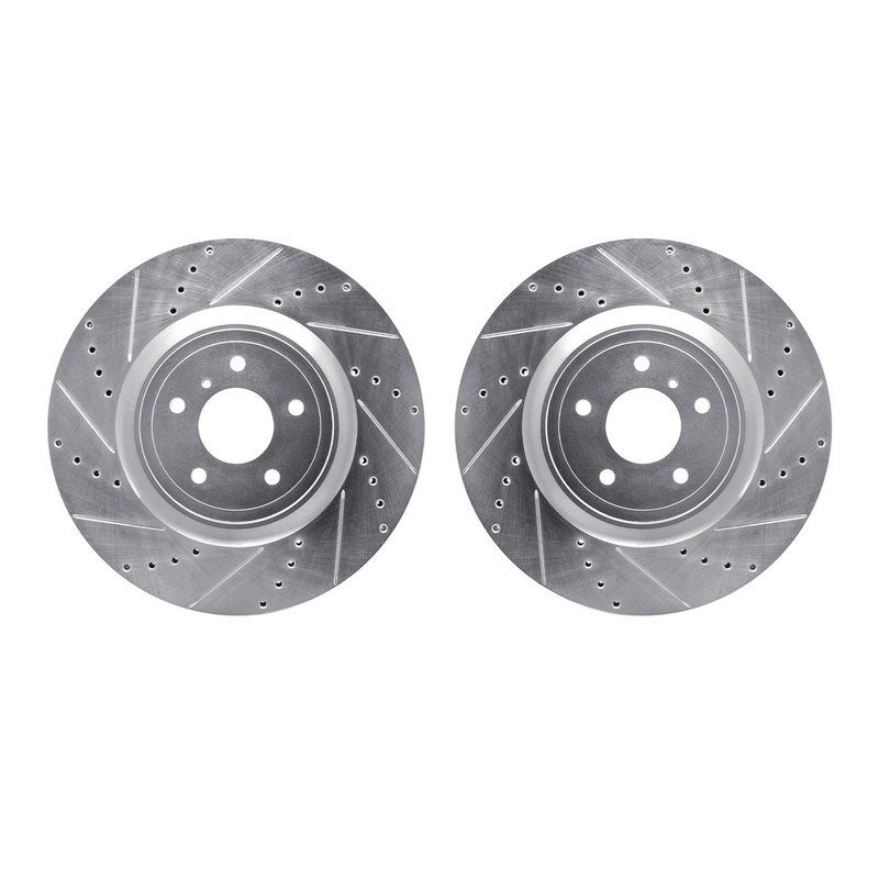 Dynamite Friction 7002-68001 Disc Brake Rotor Set - Front