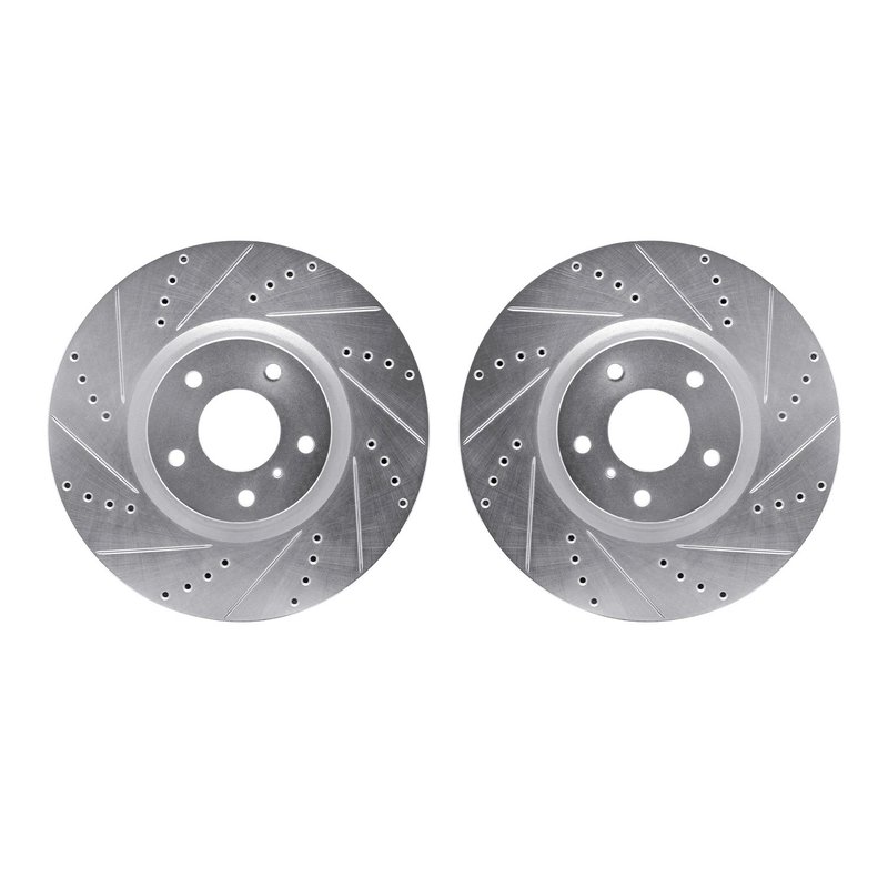 Dynamite Friction 7002-68004 Disc Brake Rotor Set - Front