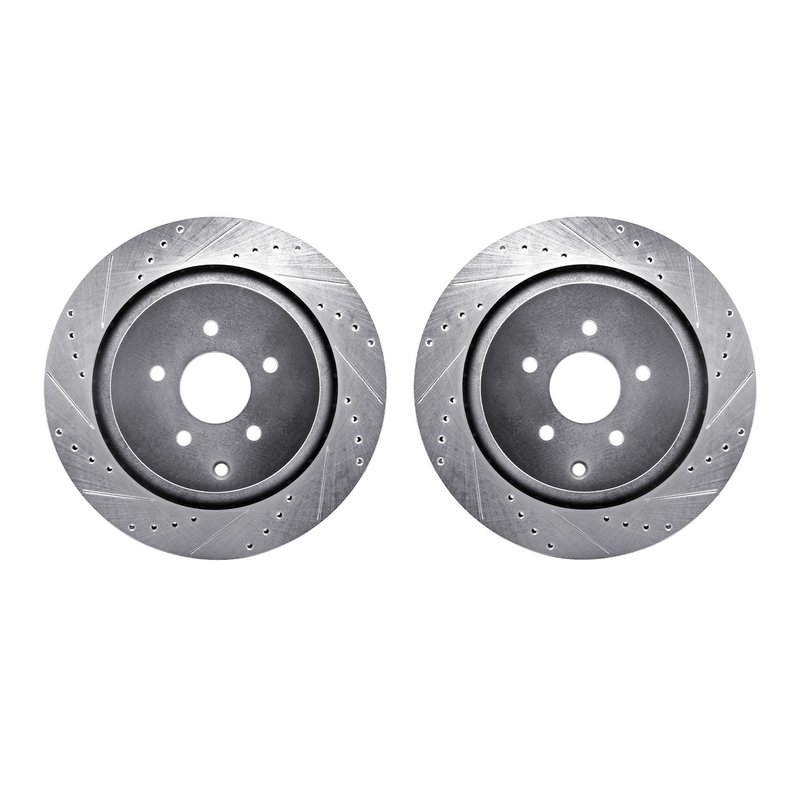 Dynamite Friction 7002-68010 Disc Brake Rotor Set - Rear