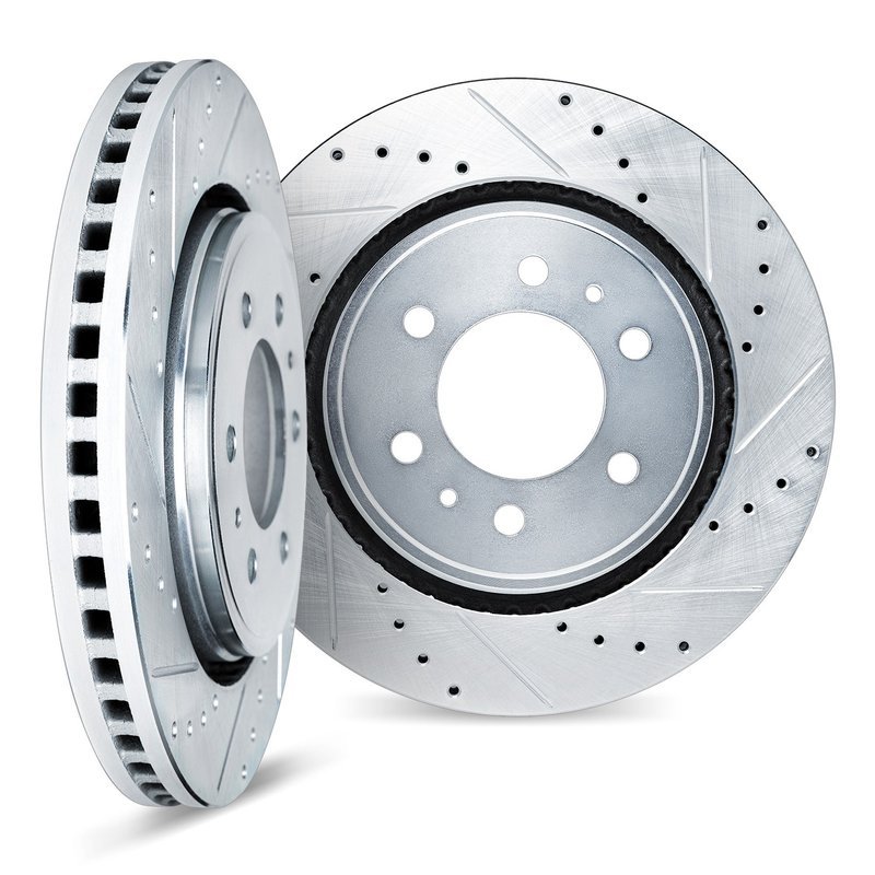 Dynamite Friction 7002-72017 Disc Brake Rotor Set - Front