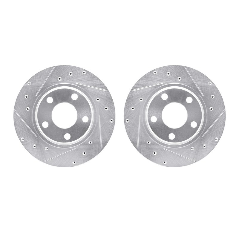 Dynamite Friction 7002-72026 Disc Brake Rotor Set - Front