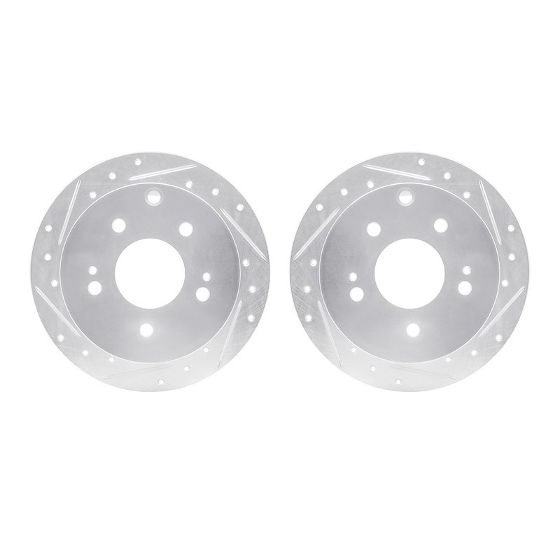 Dynamite Friction 7002-72057 Disc Brake Rotor Set - Rear