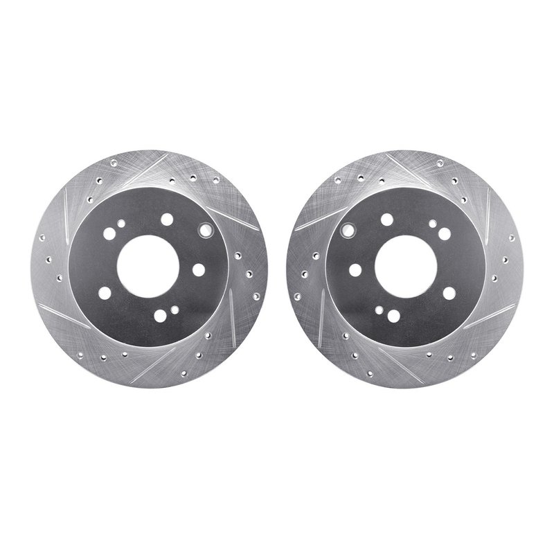Dynamite Friction 7002-72058 Disc Brake Rotor Set - Rear