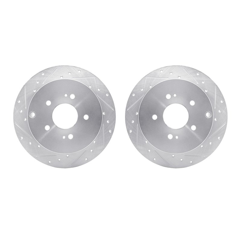 Dynamite Friction 7002-72059 Disc Brake Rotor Set - Rear