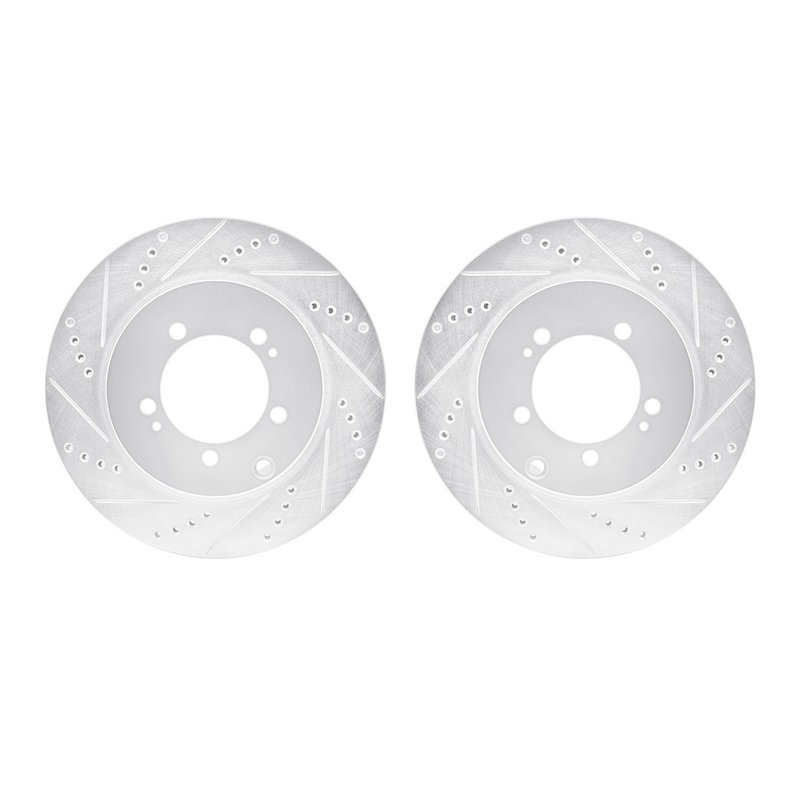 Dynamite Friction 7002-72062 Disc Brake Rotor Set - Rear