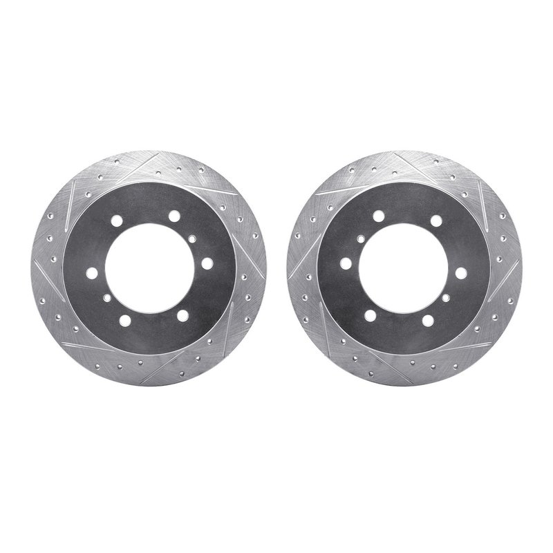 Dynamite Friction 7002-72065 Disc Brake Rotor Set - Rear