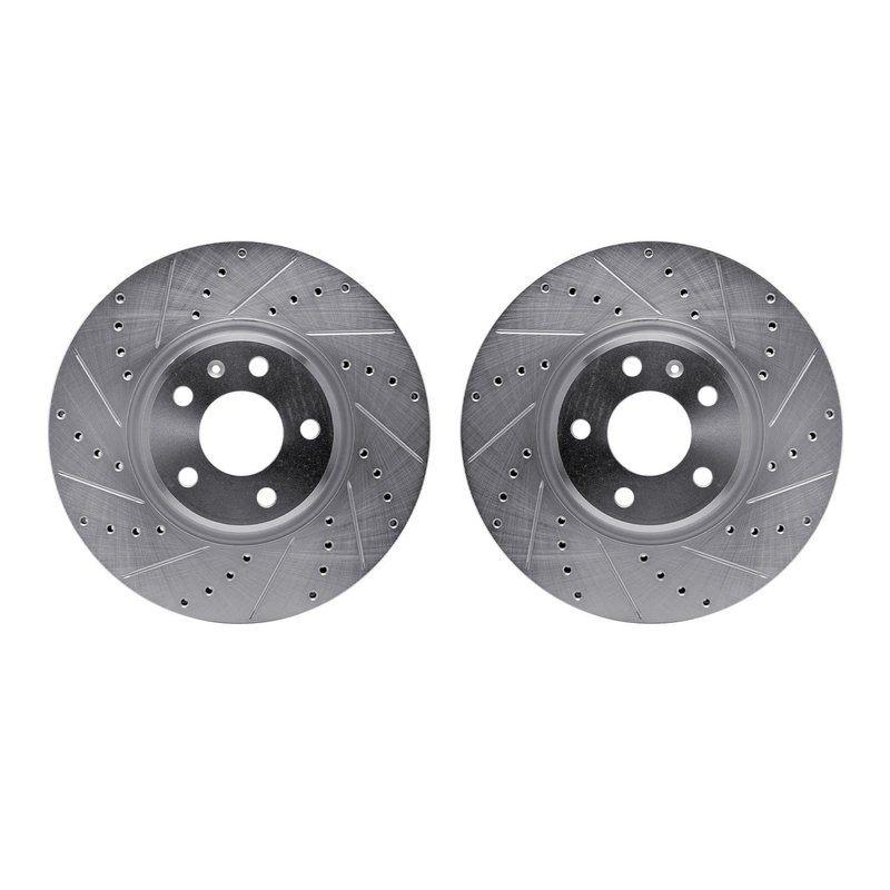 Dynamite Friction 7002-73012 Disc Brake Rotor Set - Front