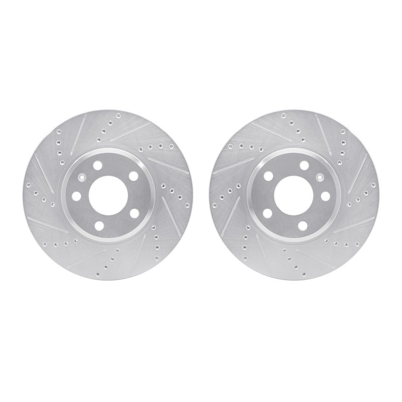 Dynamite Friction 7002-73013 Disc Brake Rotor Set - Front