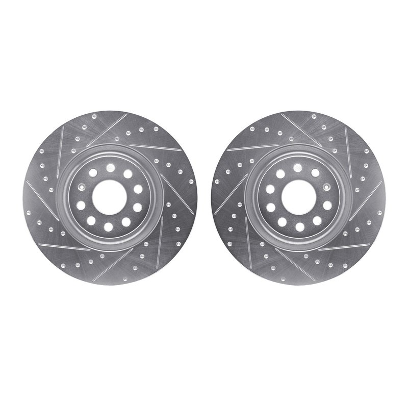 Dynamite Friction 7002-73038 Disc Brake Rotor Set - Front