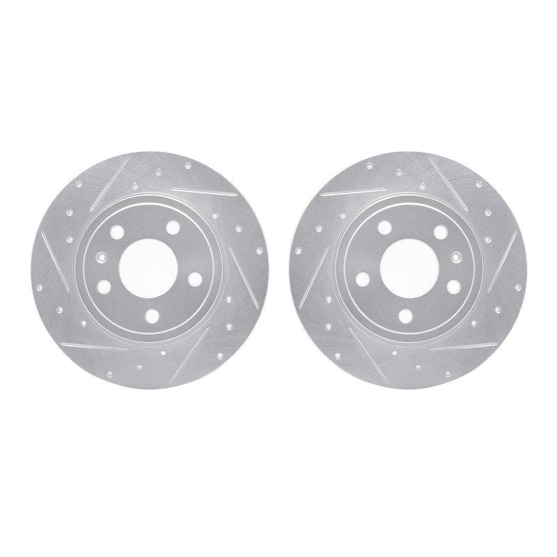 Dynamite Friction 7002-73048 Disc Brake Rotor Set - Rear