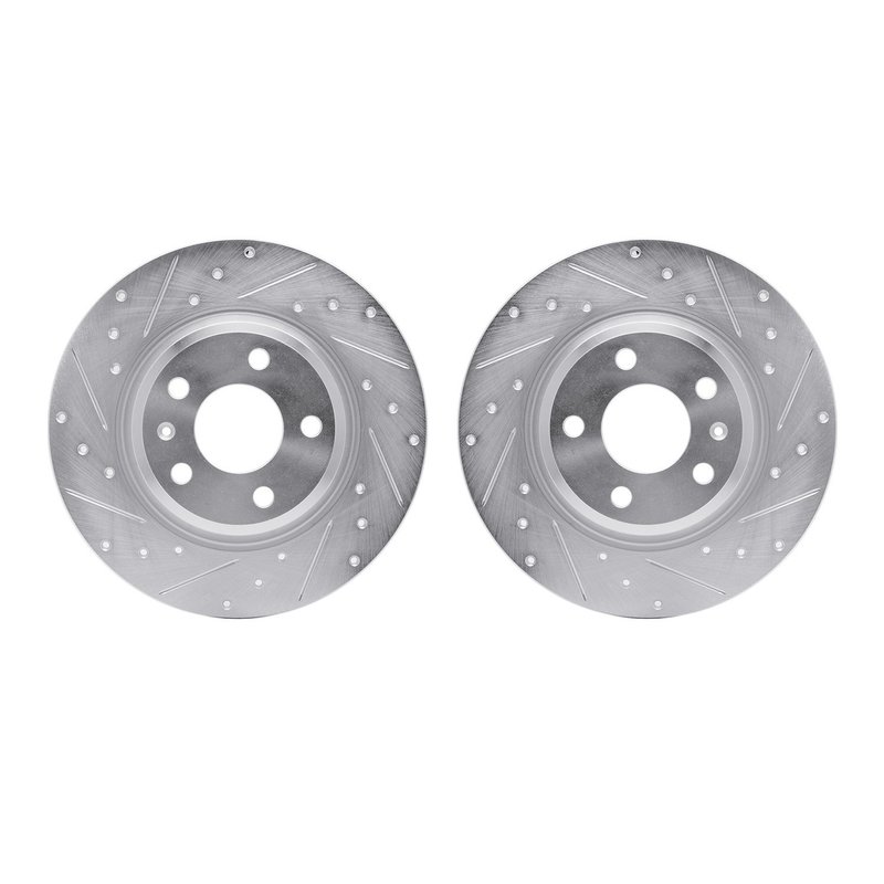 Dynamite Friction 7002-73050 Disc Brake Rotor Set - Rear