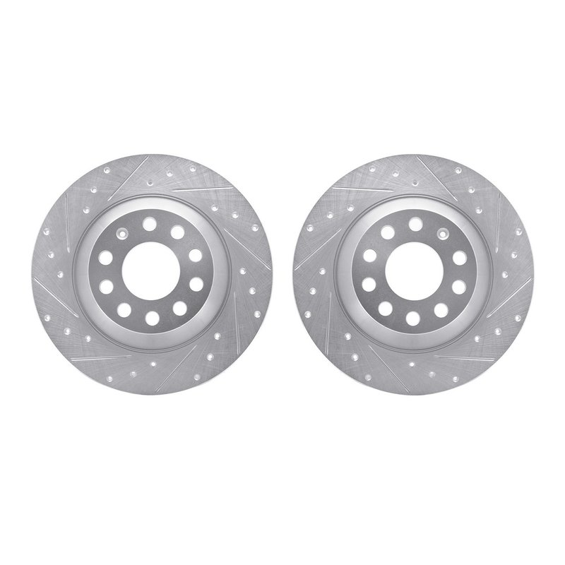 Dynamite Friction 7002-73052 Disc Brake Rotor Set - Rear