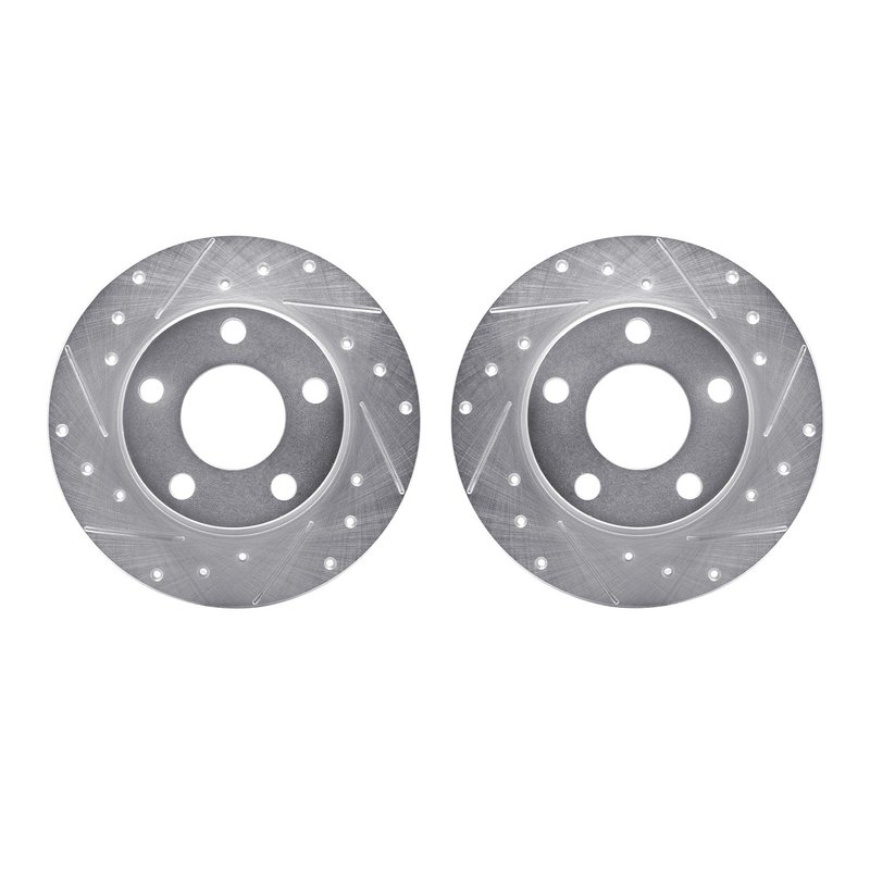 Dynamite Friction 7002-73055 Disc Brake Rotor Set - Rear