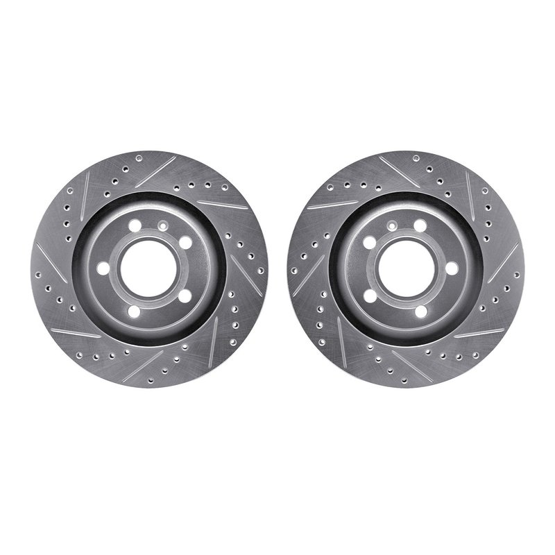 Dynamite Friction 7002-73067 Disc Brake Rotor Set - Rear