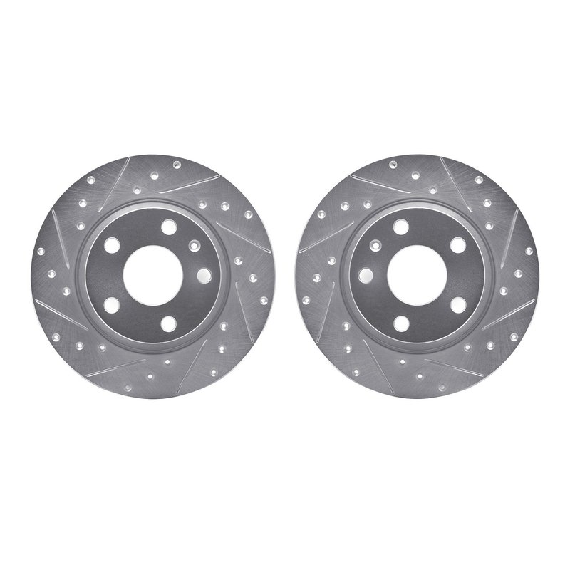 Dynamite Friction 7002-73069 Disc Brake Rotor Set - Rear
