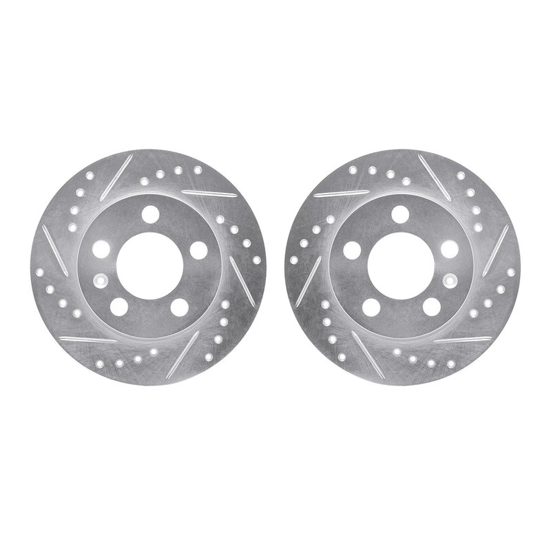 Dynamite Friction 7002-73070 Disc Brake Rotor Set - Rear