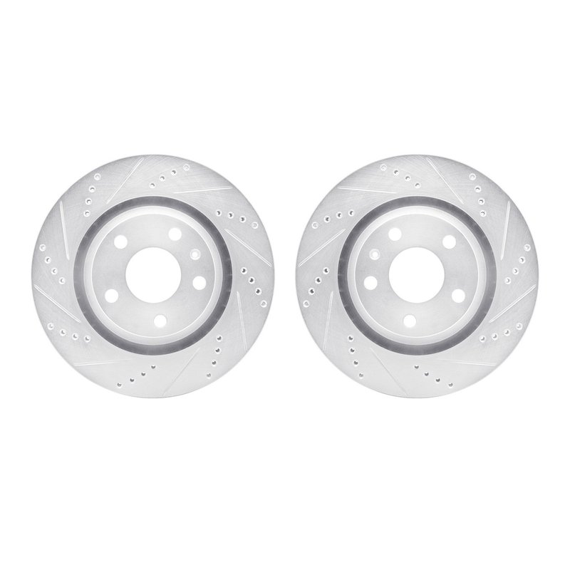 Dynamite Friction 7002-73071 Disc Brake Rotor Set - Rear