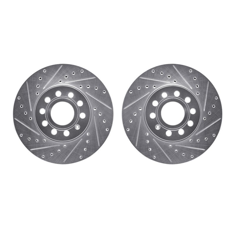 Dynamite Friction 7002-74004 Disc Brake Rotor Set - Front