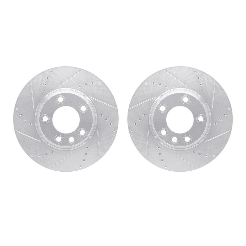 Dynamite Friction 7002-74008 Disc Brake Rotor Set - Front