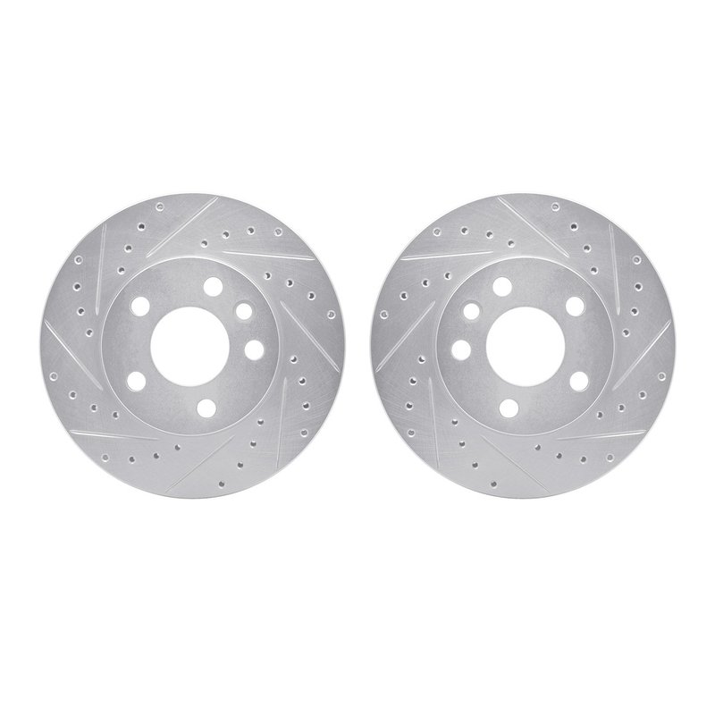 Dynamite Friction 7002-74025 Disc Brake Rotor Set - Front