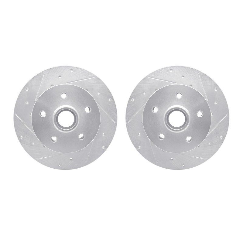 Dynamic Friction 7002-74034 Disc Brake Rotor Set - Front