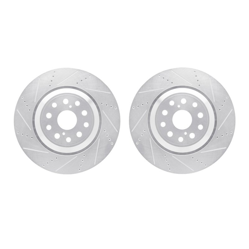Dynamite Friction 7002-75015 Disc Brake Rotor Set - Front