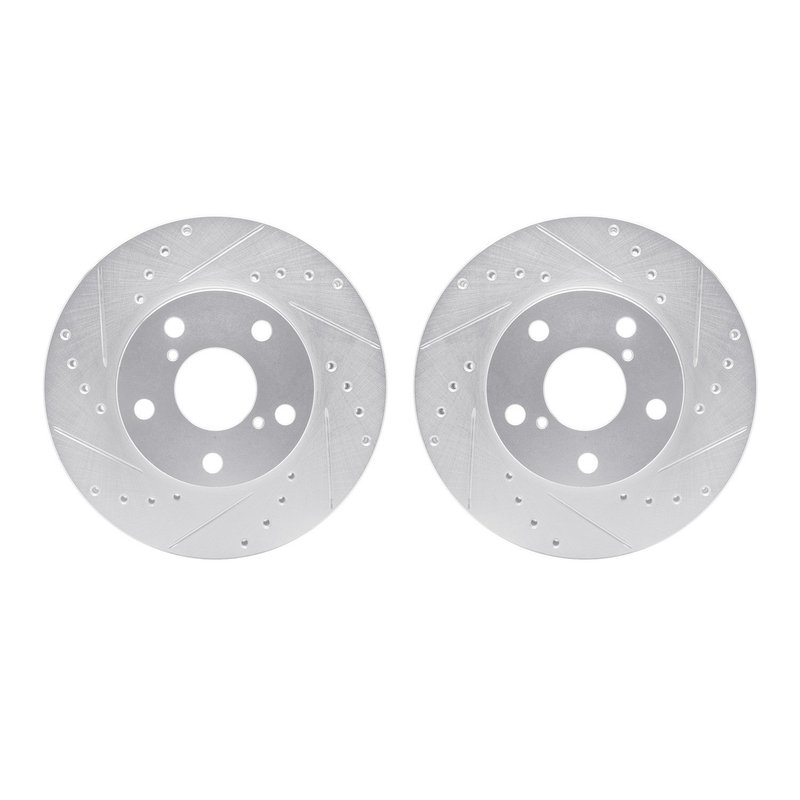 Dynamite Friction 7002-75019 Disc Brake Rotor Set - Front