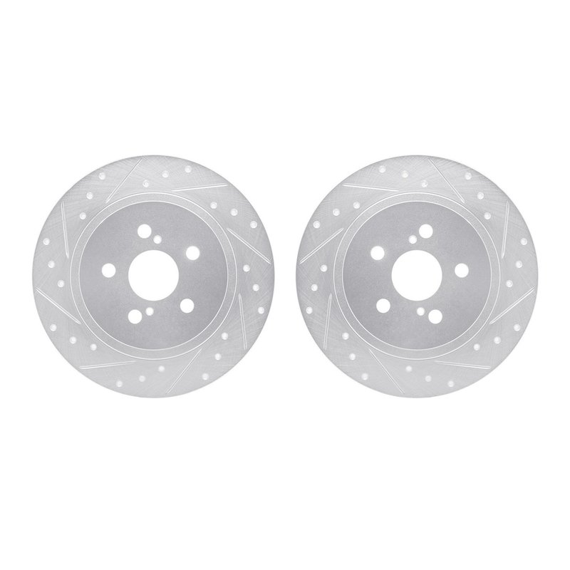 Dynamite Friction 7002-75020 Disc Brake Rotor Set - Rear