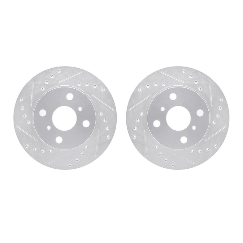 Dynamite Friction 7002-76001 Disc Brake Rotor Set - Front