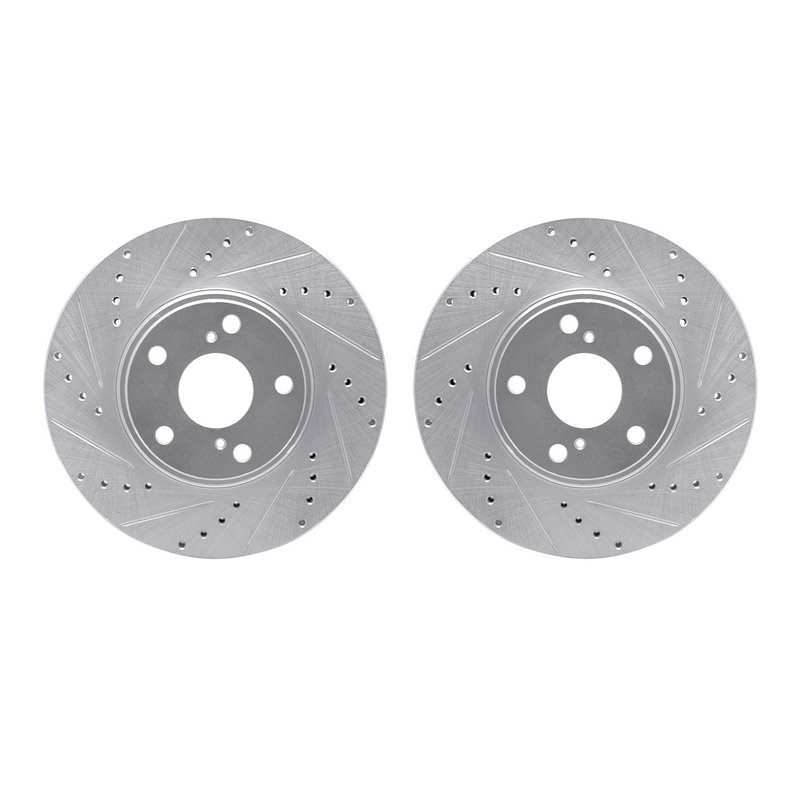 Dynamite Friction 7002-76009 Disc Brake Rotor Set - Front