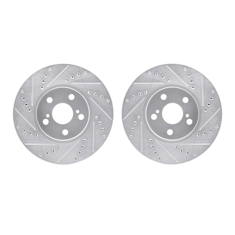 Dynamite Friction 7002-76021 Disc Brake Rotor Set - Front