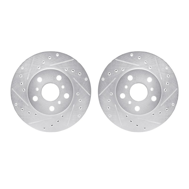 Dynamite Friction 7002-76032 Disc Brake Rotor Set - Front