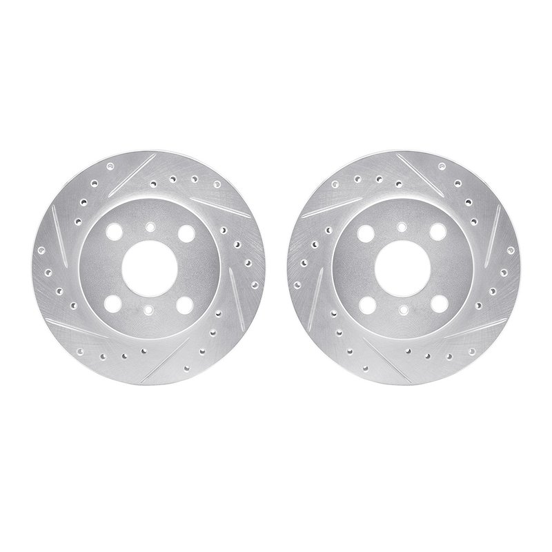 Dynamite Friction 7002-76039 Disc Brake Rotor Set - Front