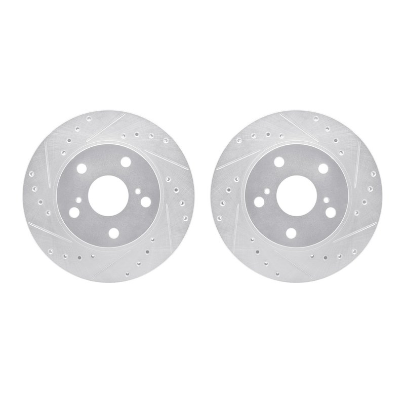 Dynamite Friction 7002-76060 Disc Brake Rotor Set - Front