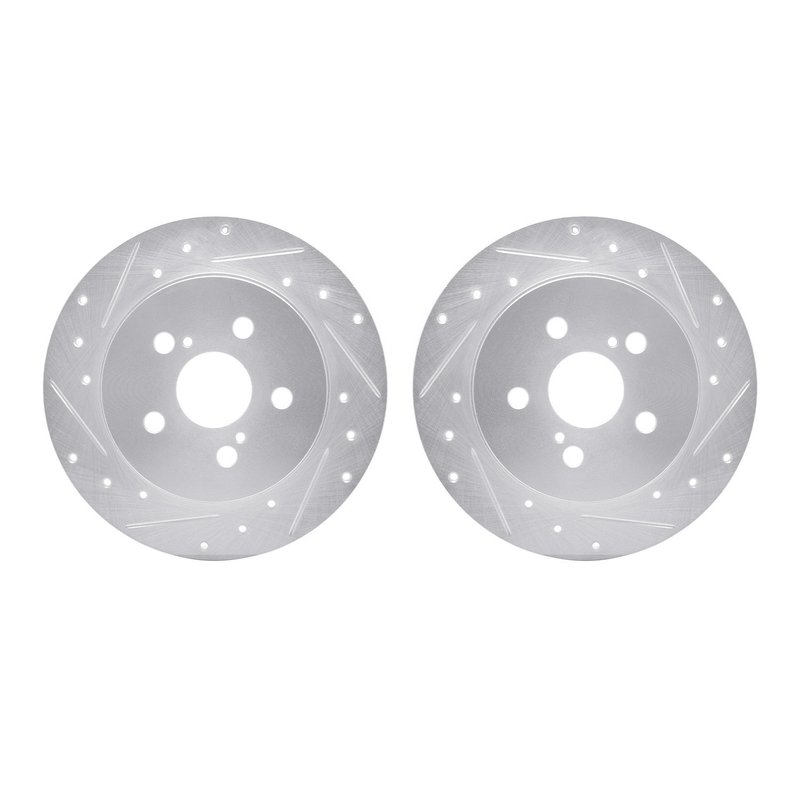 Dynamite Friction 7002-76104 Disc Brake Rotor Set - Rear