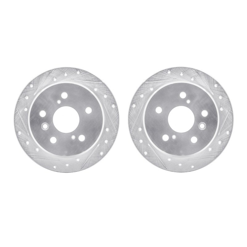 Dynamite Friction 7002-76107 Disc Brake Rotor Set - Rear