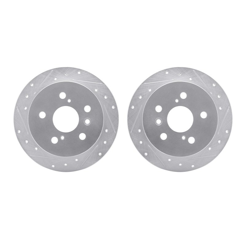 Dynamite Friction 7002-76108 Disc Brake Rotor Set - Rear