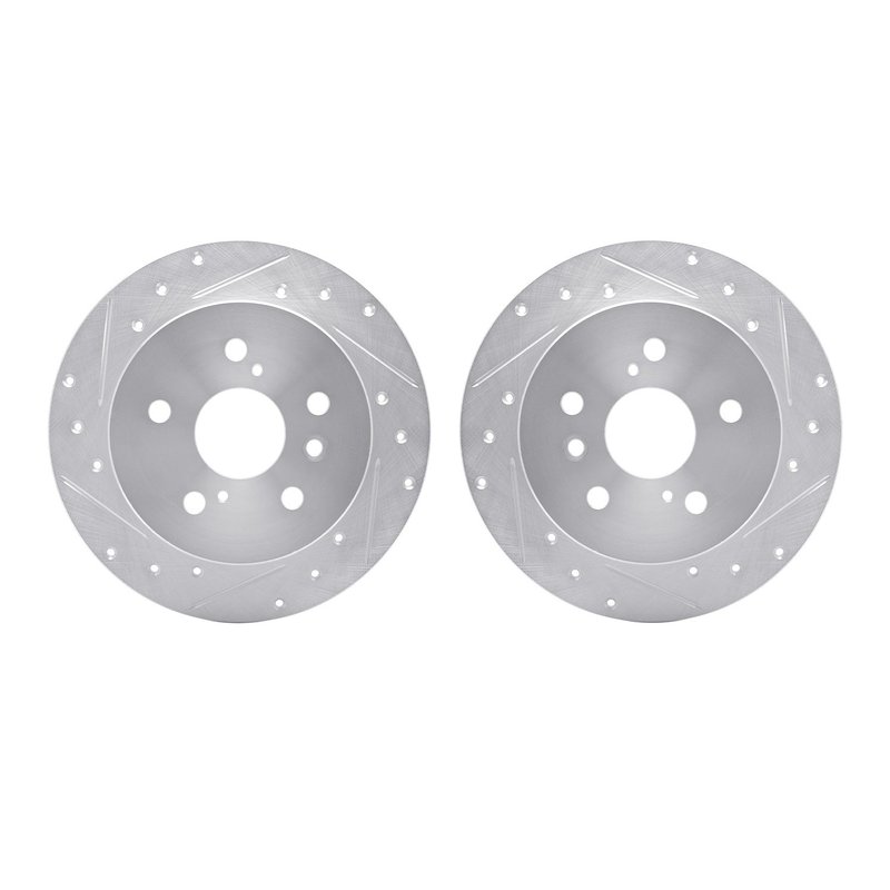 Dynamite Friction 7002-76110 Disc Brake Rotor Set - Rear