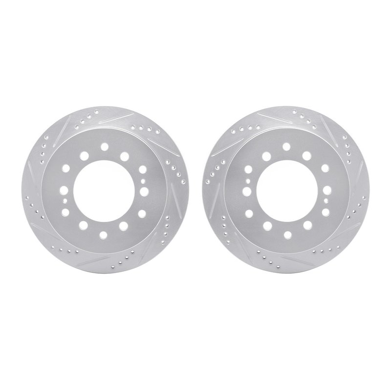 Dynamite Friction 7002-76112 Disc Brake Rotor Set - Rear