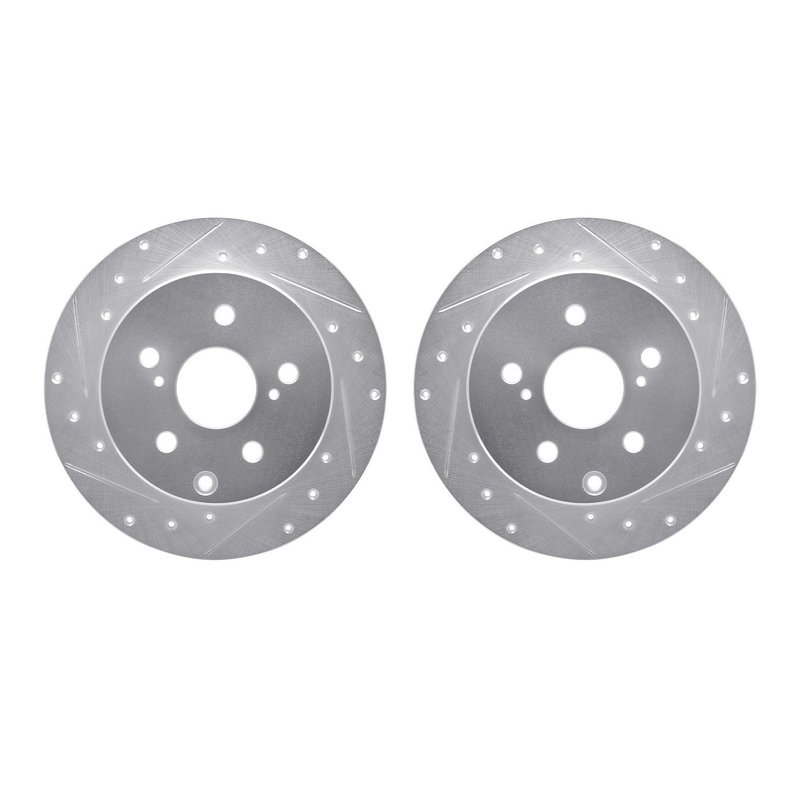 Dynamite Friction 7002-76113 Disc Brake Rotor Set - Rear