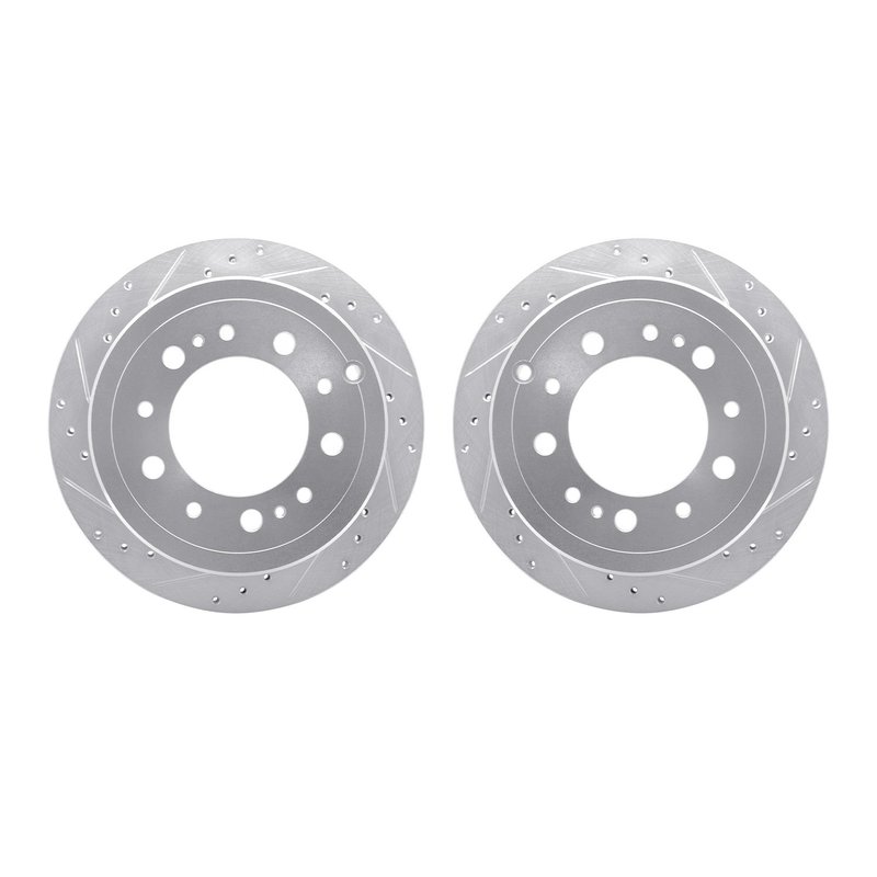 Dynamite Friction 7002-76115 Disc Brake Rotor Set - Rear
