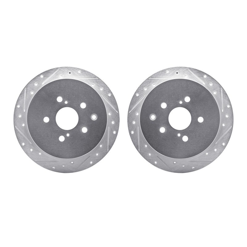 Dynamite Friction 7002-76119 Disc Brake Rotor Set - Rear