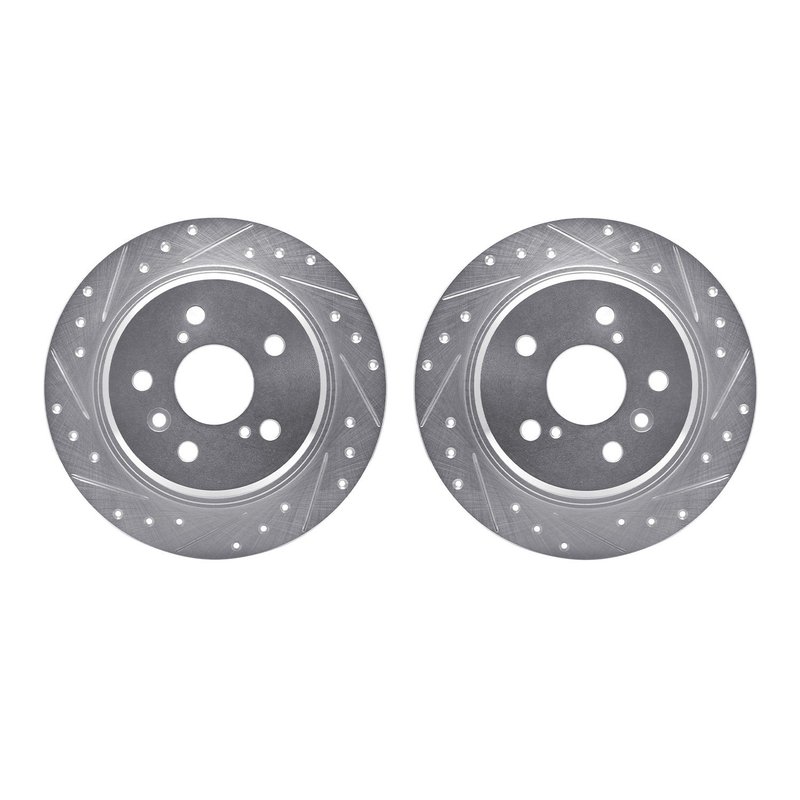 Dynamite Friction 7002-76123 Disc Brake Rotor Set - Rear