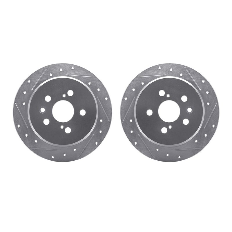 Dynamite Friction 7002-76131 Disc Brake Rotor Set - Rear