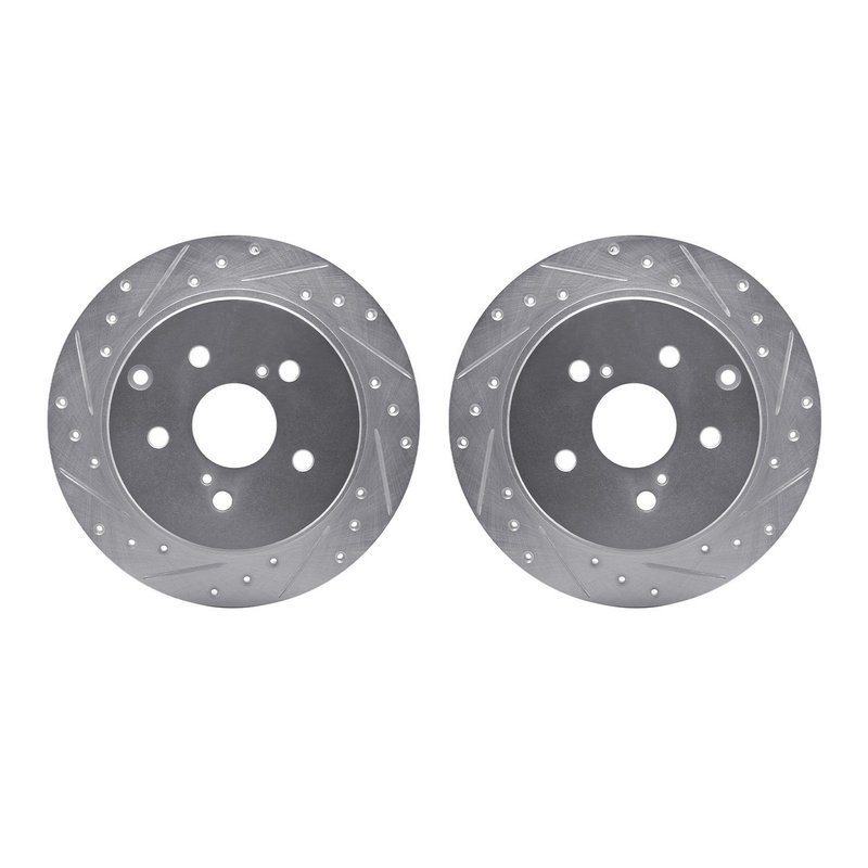 Dynamite Friction 7002-76140 Disc Brake Rotor Set - Rear